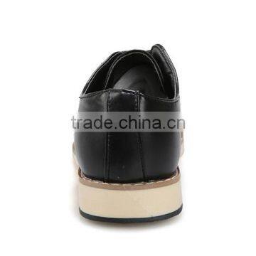 Black Brown Business pu Leather Shoe Stock for Man photo-3