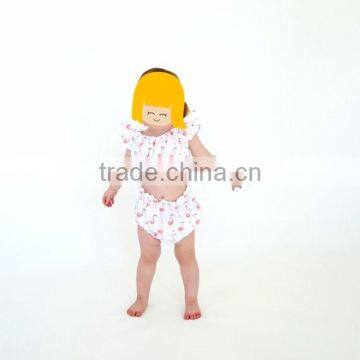 Amercian Girl Summer Beach Wear Bikini Two Piece Swimsuit Kids Beautiful Model Dresses photo-4