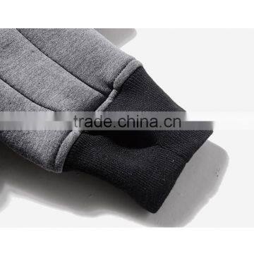 New Fashion Fitness Hoodies Men Blank O-Neck Sweatshirt Men Tracksuit Trend Sport Suits Classic Zip Mens Hoodies And Sweatshirts photo-4