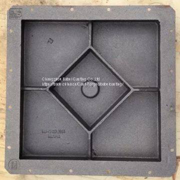 Cast Iron Square Manhole Cover photo-2