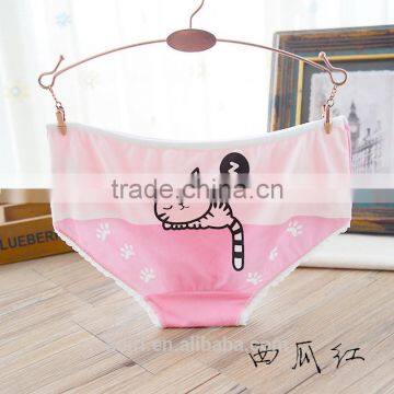 Beautiful Custom Latest Women Boxer Underpants Teen Girls Briefs Panty photo-5