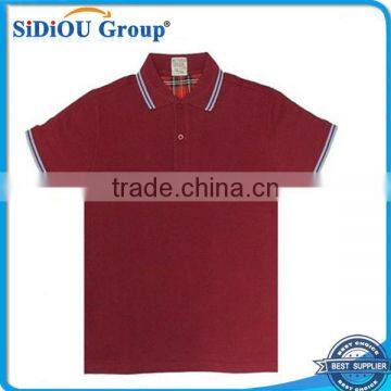 custom sublimation latest design maroon color polo shirt F1 clothing