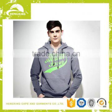 Fashion Warm Men's Fitted Plain Hoodies