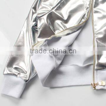 ShiJ Silver Jacket Skirt Headband 3pcs Kid Clothes photo-4