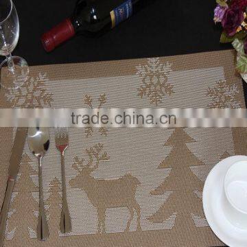 Eco-friendly Plain PVC Christmas Placemats photo-3
