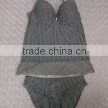 Fashion Design Seamless Knitted Women's Camilose Vest & Panty Set