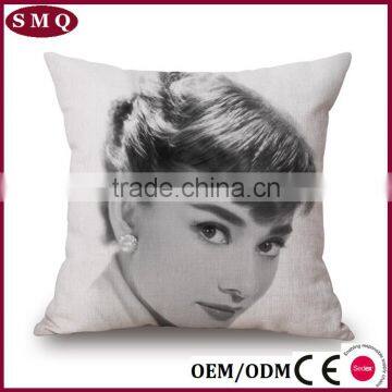 Beauty Character Photo Pillow Covers Wholesale photo-4