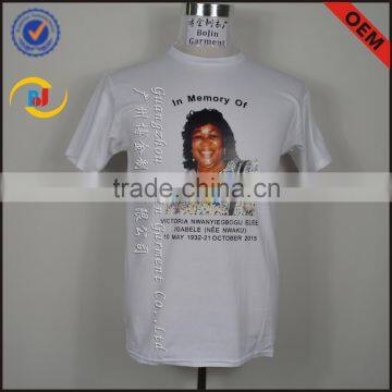 wholesale political election cotton white t-shirt