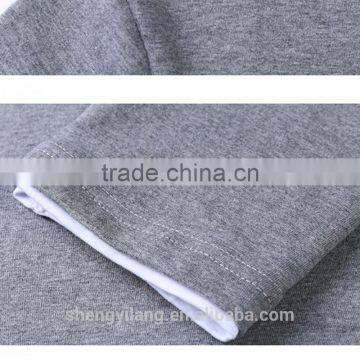 V Neck Long Sleeve Slim Fit Tee Shirt photo-5