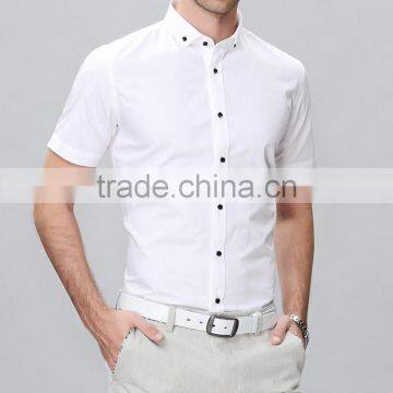 Wholesale Plain White 100% Cotton t Shirts for Men Classic t Shirt Design for Men photo-4