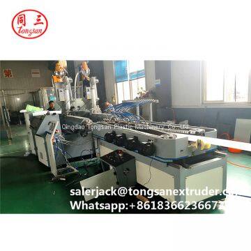 50-250mm HDPE PVC double wall corrugated DWC pipe production line