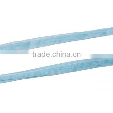 Raffia Paper Jewelry Ribbon Cord Skyblue 0.2mm, 4.0mm-8.0mm, 2 Rolls (Approx 20 M/Roll) photo-3