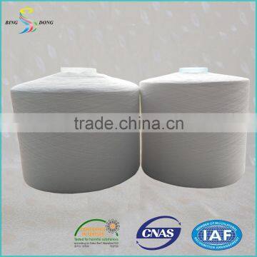 Wuhan 1.4175kg 52/3 Semi Dull 100% Virgin Polyester Spun Yarn photo-2