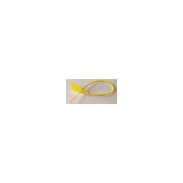 Yellow Plastic Trailer Security Seals / High Safety Seals For Roadway Containers / Banks