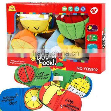 Educational Baby Fabric Toys Infant Soft Cloth Book Early Childhood Toys photo-5
