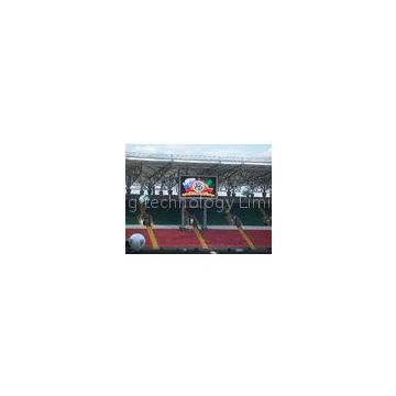 Super bright stadium perimeter led display with different resolution , dip led display