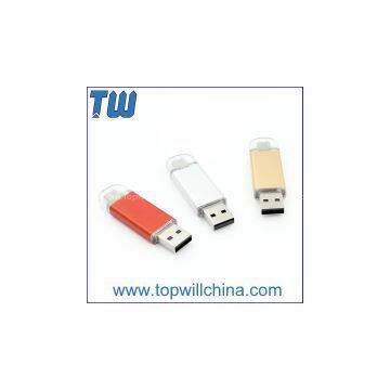 2 Port Usb 3.1 Type C Thumb Drive Usb 2.0 Drive with Transparent Cap