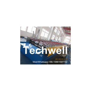 Galvanized Steel Floor Deck Roll Forming Machine For Floor Decking Sheets