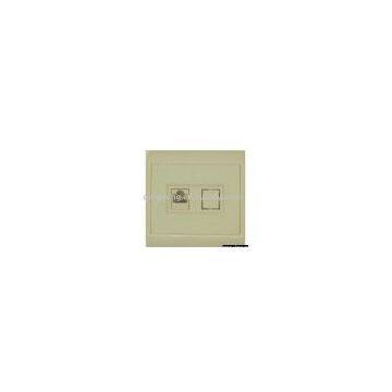 1-unit computer data Socket