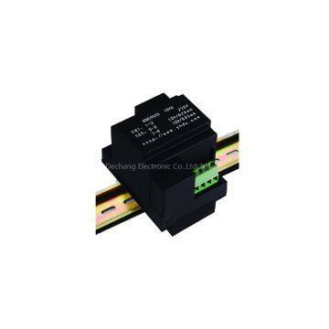 15VA encapsulated din-rail transformer