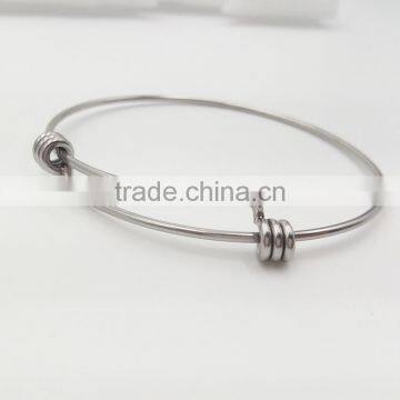 Fashion Jewelry 2017 Adjustable Stainless Steel Handmade Bangle