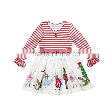 New Design Wholesale Baby Girl Boutique Matching Clothing Sets Smocked Baby Girl Dress photo-2
