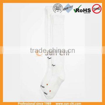 cotton ankle boy sport socks with football design