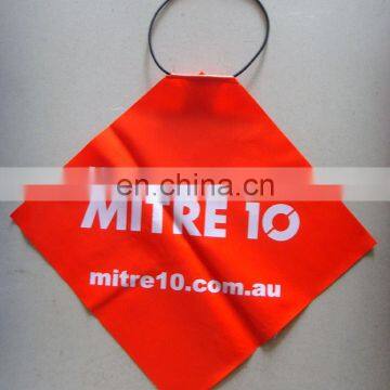 PVC orange safety warning Flag