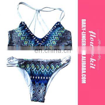All Have In Stock Four Color Mini Fashion Bikini Set For Ladies