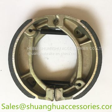 CD70 Brake Shoes for Honda,weightness of 160g,Non asbestos brake lining