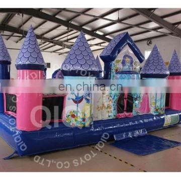 Popular inflatable princess bouncy castle moonwalk bouncer house jumping castle fun game for party