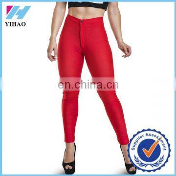 Trade Assurance 2015 Sports Gym Wear Active Dance Red Disco Leggings Pants Women