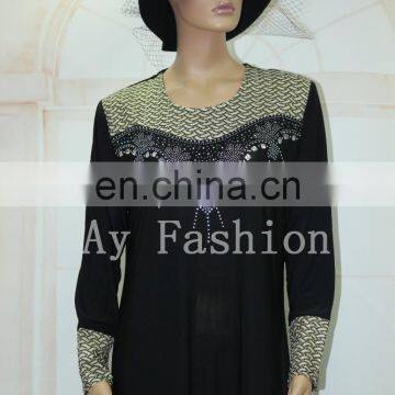 Islamic Clothing 100%polyester Fabric Material Muslim Arab Thobe Thawb Robe Abaya photo-2