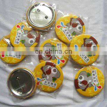 promotion round acrylic button badge