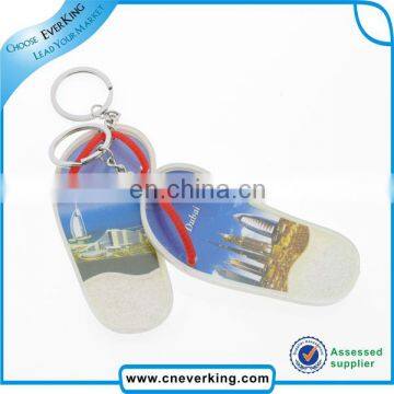 Custom clear acrylic keychains wholesale for promotion