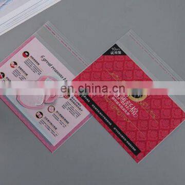 Plastic Self Adhesive Opp Header Bag for Hair Extension Packaging photo-3