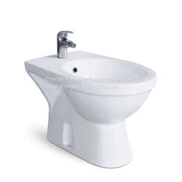 Wholesale ceramic floor mounted clean toilet bidet