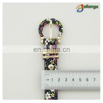 Beautiful Bailange rhinestones decoration skinny women belt