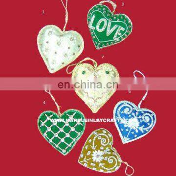 Beaded Embroidery Christmas Decorations