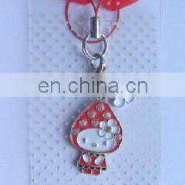 metal mobile phone strap