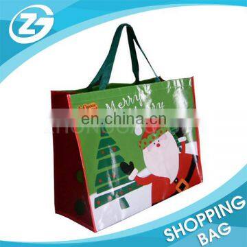 Factory Price Reusable Eco Christmas Santa Cheap Non Woven Shopping Bag