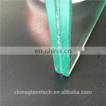 double layer float type 10.76mm clear laminated glass