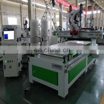 Wood Door Making "Expert"!!!synchronous 2 Heads Wood Cnc Router photo-5