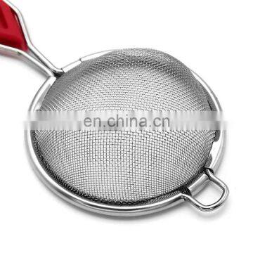 Kitchen Stainless Steel Colander Spoon Mesh Strainer photo-4