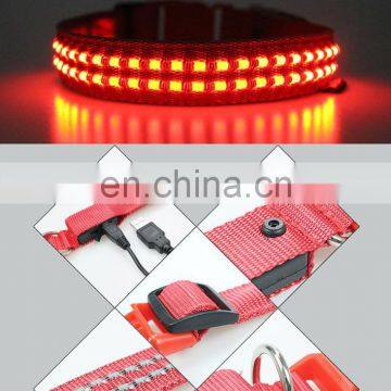 New Pet Supplies Node USB Charging LED Light Dog Collar for Small and Big Dogs photo-6