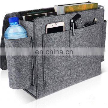 Hot Selling Customized Size Hanging Storage Organizer Home Felt Bedside Caddy photo-5