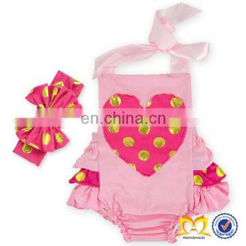 2019 Cheap Infant Clothing Rompers Print Cardioid Design Totter Baby Costumes Rompers Clothing photo-3