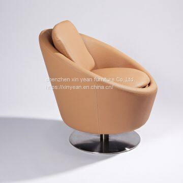 Popular Italian Modern Living Room Furniture Designer Furniture Lounge Swivel Leisure Chair photo-2