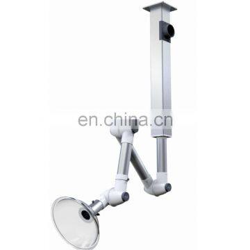 Aluminum flexible fume extraction arm, metal fume extractor arm