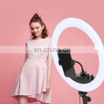 Camera Selfie Circle Dimmable Photographic Video Lights With Tripod Stand Led Ring Lamp photo-5